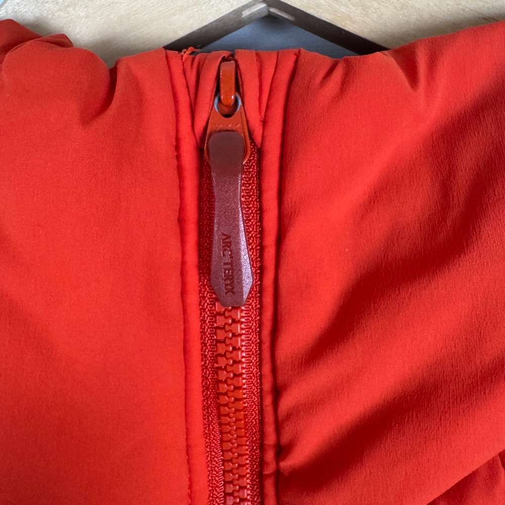 Arc'teryx Proton LT Hoody Mens Insulated Jacket Red Orange Size XL - Picture 13 of 15
